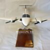 Model of Piper PA-44 Seminole with detailed craftsmanship.