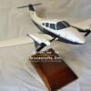 Model of Piper PA-44 Seminole with detailed craftsmanship.
