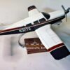 Model of Piper Saratoga II Aircraft with detailed craftsmanship.