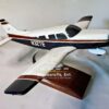 Model of Piper Saratoga II Aircraft with detailed craftsmanship.