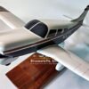 Model of Piper Saratoga II Aircraft with detailed craftsmanship.