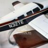 Model of Piper Saratoga II Aircraft with detailed craftsmanship.