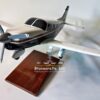 Model of Piper Saratoga II Aircraft with detailed craftsmanship.