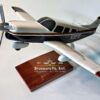 Model of Piper Saratoga II Aircraft with detailed craftsmanship.