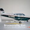Model of Piper PA-28 Cherokee UND with detailed craftsmanship.