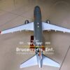 Model of A320 Jetstar with detailed craftsmanship.