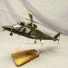 Model of AgustaWestland AW109 with detailed craftsmanship.