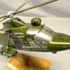 Model of AgustaWestland AW109 with detailed craftsmanship.