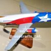 Model of B737-300 Southwest Lonestar with detailed craftsmanship.