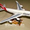 Model of B747-400 Qantas Airlines with detailed craftsmanship.