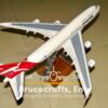 Model of B747-400 Qantas Airlines with detailed craftsmanship.