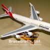 Model of B747-400 Qantas Airlines with detailed craftsmanship.