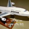 Model of B747-400 Qantas Airlines with detailed craftsmanship.
