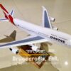 Model of B747-400 Qantas Airlines with detailed craftsmanship.