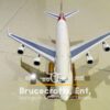 Model of B747-400 Qantas Airlines with detailed craftsmanship.