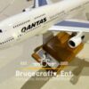 Model of B747-400 Qantas Airlines with detailed craftsmanship.