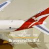 Model of B747-400 Qantas Airlines with detailed craftsmanship.