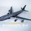 Model of B747-400 United Airlines with detailed craftsmanship.
