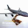 Model of B747-400 United Airlines with detailed craftsmanship.