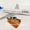 Model of B767-300 Delta Air with detailed craftsmanship.
