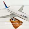 Model of B767-300 Delta Air with detailed craftsmanship.