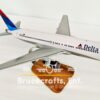 Model of B767-300 Delta Air with detailed craftsmanship.