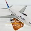 Model of B767-300 Delta Air with detailed craftsmanship.