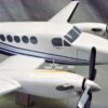 Model of Beechcraft King Air B250 (VH-HPA) with detailed craftsmanship.