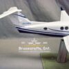 Model of Beechcraft King Air B250 (VH-HPA) with detailed craftsmanship.