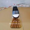 Model of Bell 206L-4 with detailed craftsmanship.