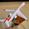 Model of Bombardier CRJ700 Atlasjet with detailed craftsmanship.