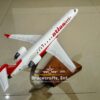 Model of Bombardier CRJ700 Atlasjet with detailed craftsmanship.