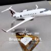 Model of Challenger 605 Qatar Executive (A7-CEA) with detailed craftsmanship.