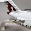 Model of Challenger 605 Qatar Executive (A7-CEA) with detailed craftsmanship.