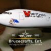 Model of Qantaslink Dash 8 300 series with detailed craftsmanship.