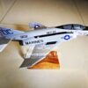 Model of McDonnell Douglas F-4 Phantom II (VMFA 122) with detailed craftsmanship.