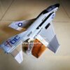 Model of McDonnell Douglas F-4 Phantom II (VMFA 122) with detailed craftsmanship.