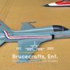 Model of Northrop NF-5 Freedom Fighter Double Dutch with detailed craftsmanship.