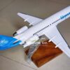 Model of Fokker 100 Skywest with detailed craftsmanship.