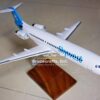 Model of Fokker 100 Skywest with detailed craftsmanship.