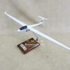 Model of DG Flugzeugbau DG-800 Glider with detailed craftsmanship.