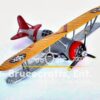 Model of Grumman F3F with detailed craftsmanship.