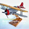 Model of Grumman F3F with detailed craftsmanship.