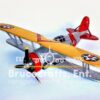 Model of Grumman F3F with detailed craftsmanship.