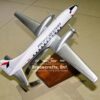 Model of Lockheed L-100 Hercules with detailed craftsmanship.