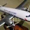 Model of Lockheed L-100 Hercules with detailed craftsmanship.