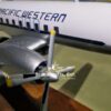 Model of Lockheed L-100 Hercules with detailed craftsmanship.