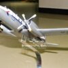 Model of Lockheed L-100 Hercules with detailed craftsmanship.