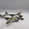 Model of Lockheed P-38G Lightning Miss Virgina with detailed craftsmanship.
