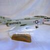 Model of McDonnell Douglas F-4 Phantom II with detailed craftsmanship.